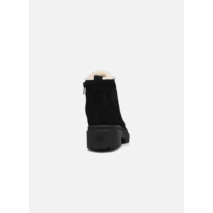 Palladium chaussures palladium pallabase black nubuk zip wl noir9153501_4