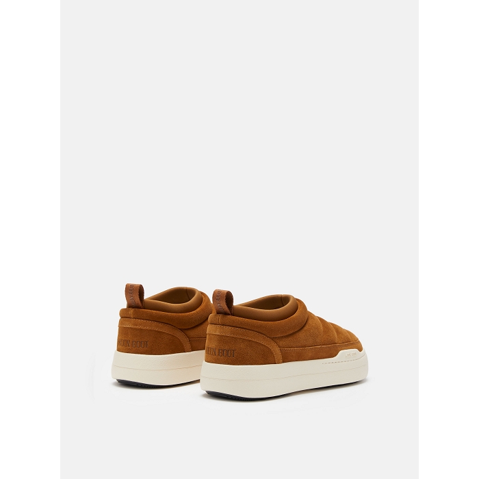 Moon boot chaussures moon boot cognac park soft suede marron9157301_2