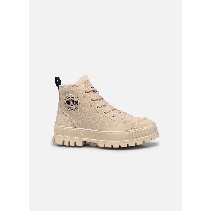 Palladium chaussures palladium pallashock zip warm sahara creme
