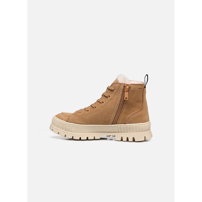 Palladium chaussures palladium pallashock zip warm dear brown marron9158201_3