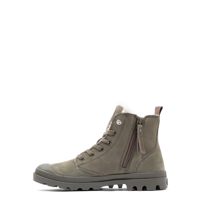 Palladium chaussures palladium pampa hi zio wl dusky green vert9158301_3
