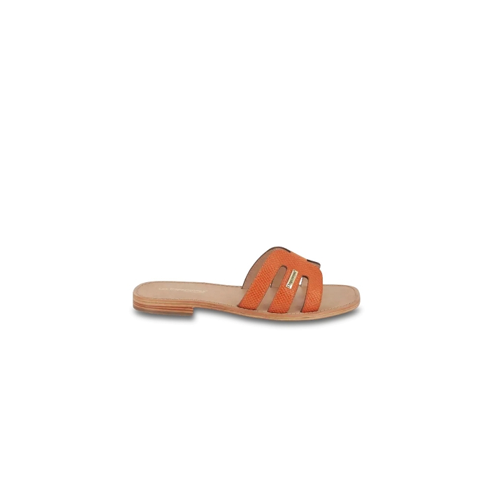 Les tropeziennes chaussures les tropeziennes hadamia orange serpent 