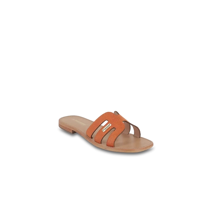 Les tropeziennes chaussures les tropeziennes hadamia orange serpent 9161401_2