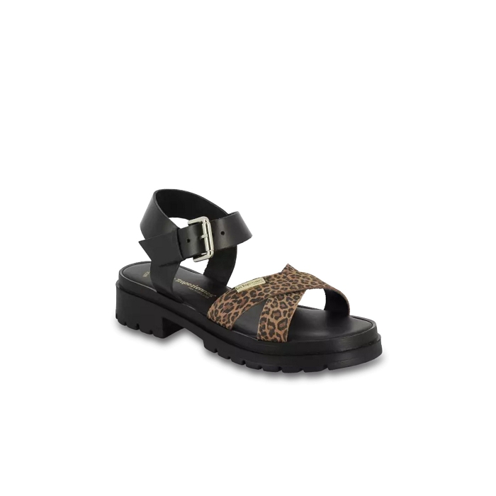 Les tropeziennes chaussures les tropeziennes tihaleo noir leopard 9162901_2