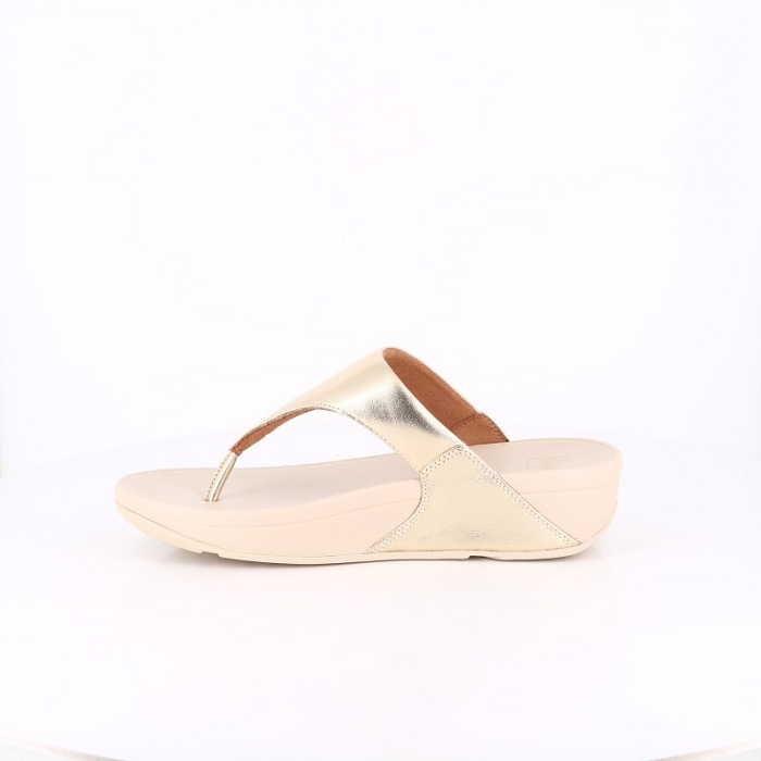 Fitflop chaussures fitflop lulu leather toepost platino or9168301_3