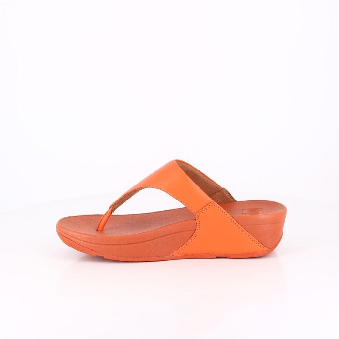 Fitflop chaussures fitflop lulu leather toepost satsuma orange9168401_3