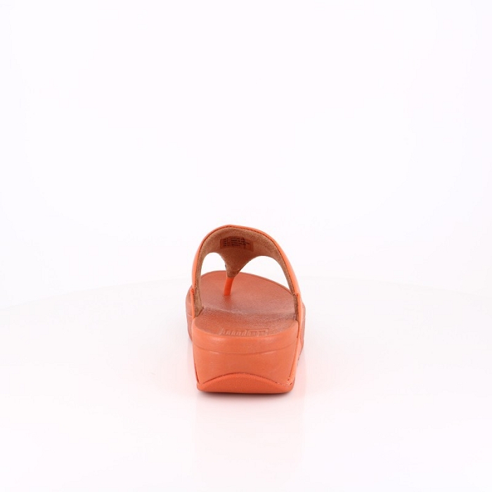 Fitflop chaussures fitflop lulu leather toepost satsuma orange9168401_4