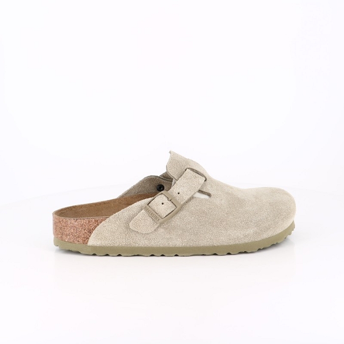 Birkenstock chaussures birkenstock boston leve faded khaki khaki