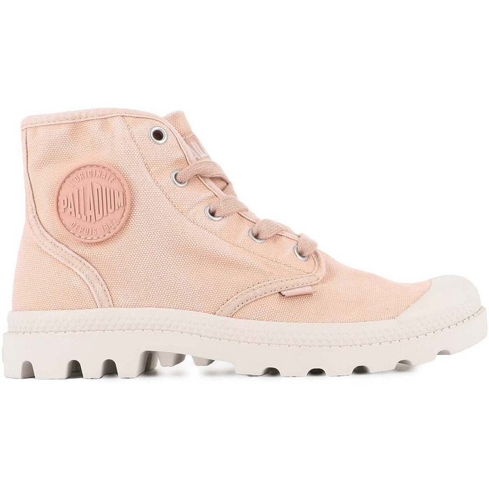 Palladium chaussures palladium pampa hi rose stone 