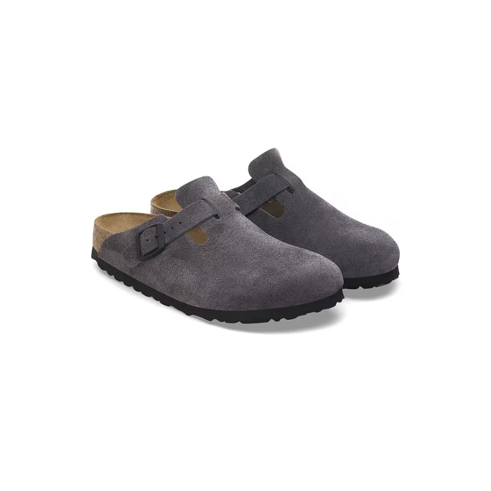 Birkenstock famille birkenstock boston suede velvet grey 9170101_3