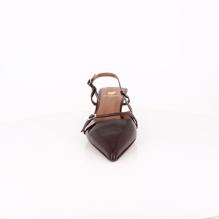 Bobbies famille bobbies reem ganache cuir verni froisse 9170301_2