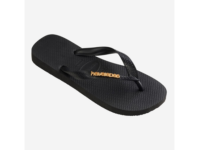 Havaianas chaussures havaianas top logo metallic black black 9171901_3