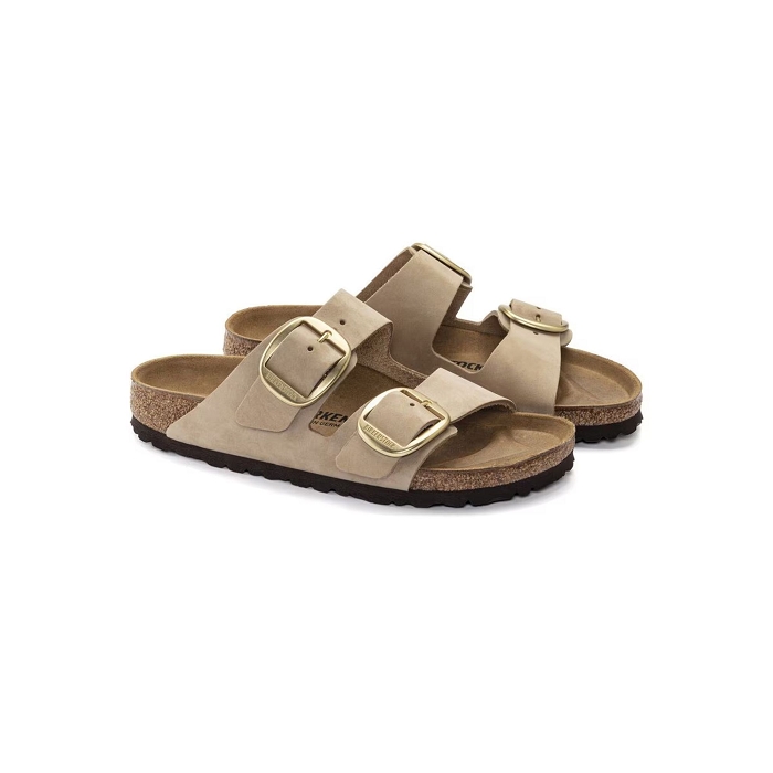 Birkenstock chaussures birkenstock arizona big buckle sandcastle 9172401_3