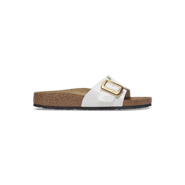 Birkenstock chaussures birkenstock catalina cushion buckle patent white 9172601_2