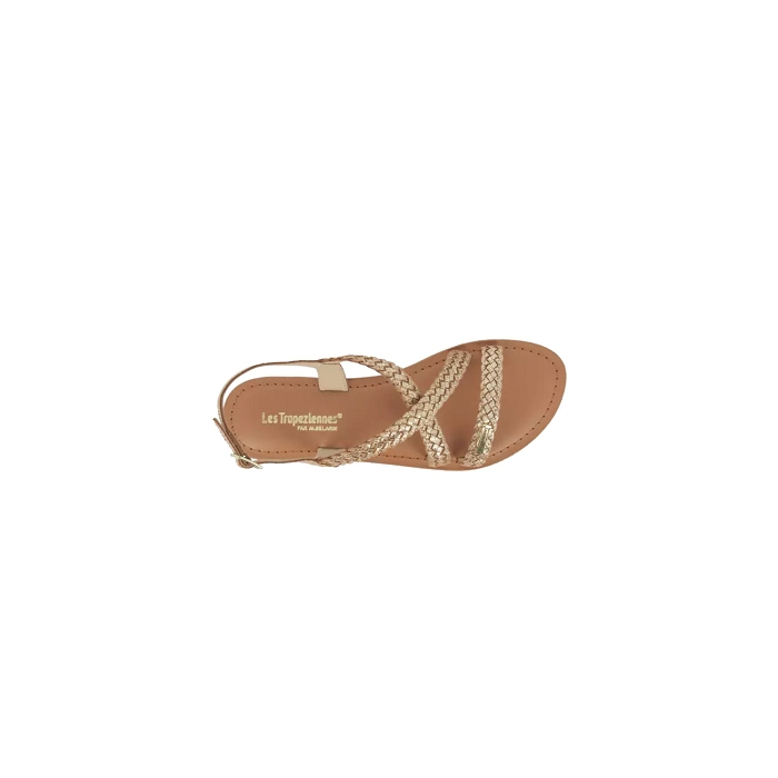 Les tropeziennes chaussures les tropeziennes diams or craquele 9173201_3