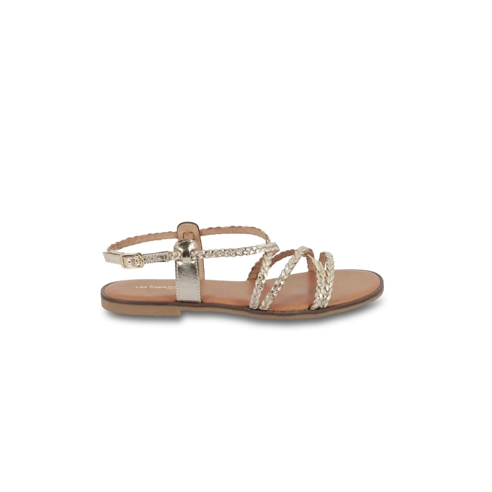 Les tropeziennes chaussures les tropeziennes halfy or 