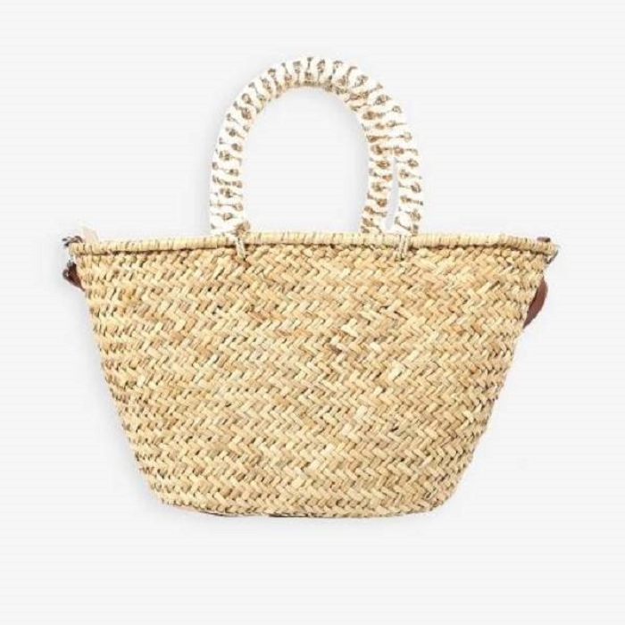 Les tropeziennes accessoires les tropeziennes panier paille 42x32x15 natural 9174501_3
