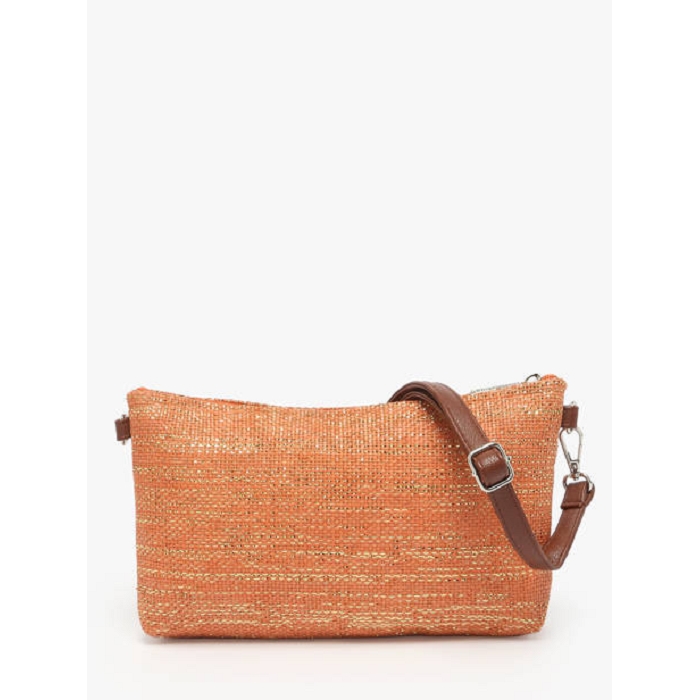 Les tropeziennes accessoires les tropeziennes pochette papier orange 9175301_3