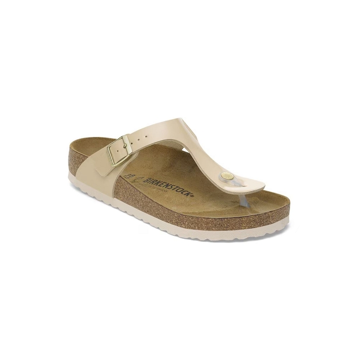 Birkenstock chaussures birkenstock gizeh bf patent sand 