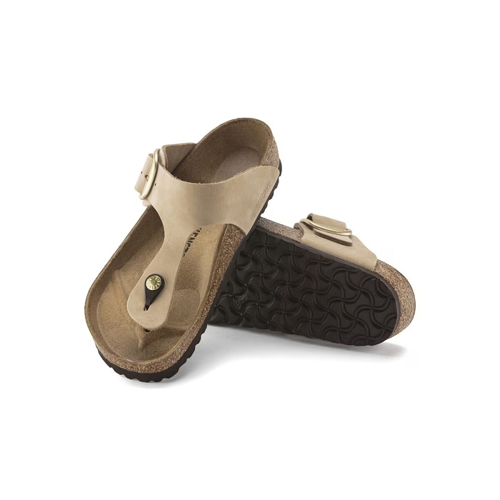 Birkenstock chaussures birkenstock gizeh big buckle sandcastle 9176001_3