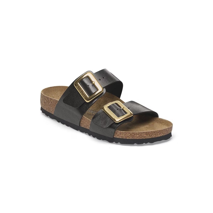 Birkenstock chaussures birkenstock sydney cushion buckle graceful licorice 