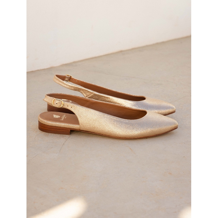 Bobbies chaussures bobbies paige champagne irise 