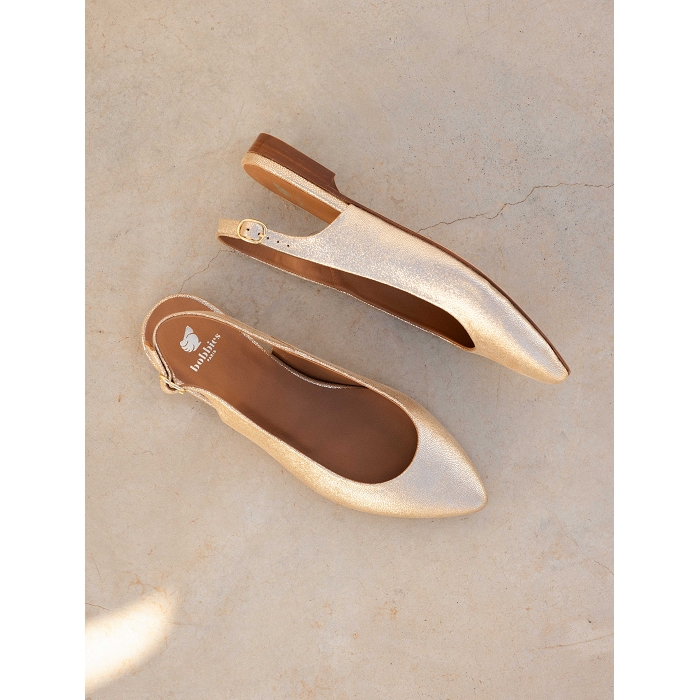 Bobbies chaussures bobbies paige champagne irise 9179301_2