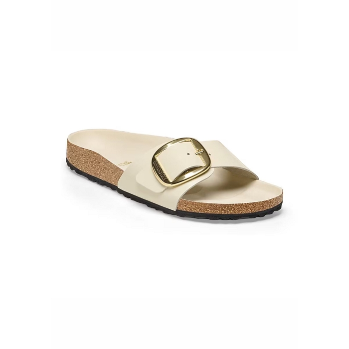 Birkenstock chaussures birkenstock madrid big buckle hs ecru 