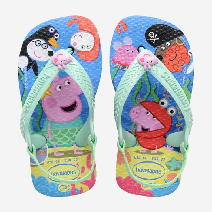 Havaianas chaussures havaianas baby peppa pig lavender blue 