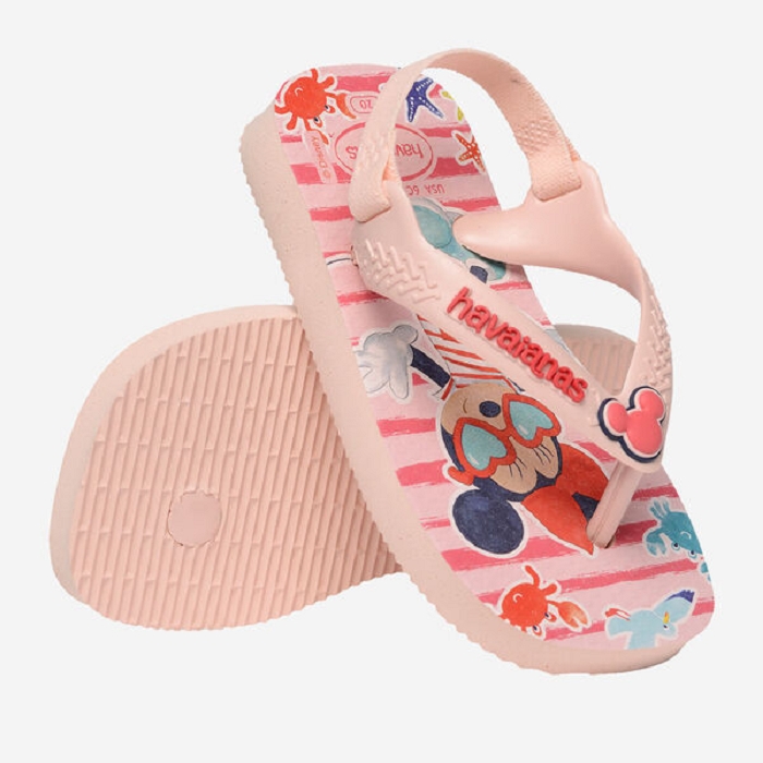 Havaianas chaussures havaianas baby disney classics ii pink red 9180501_4