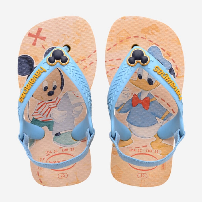 Havaianas chaussures havaianas baby disney classics ii pop yellow 