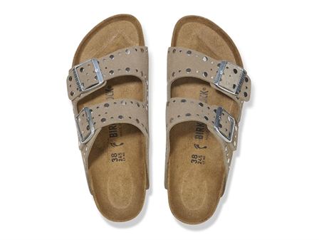 Birkenstock chaussures birkenstock arizona rivet taupe 9181301_2
