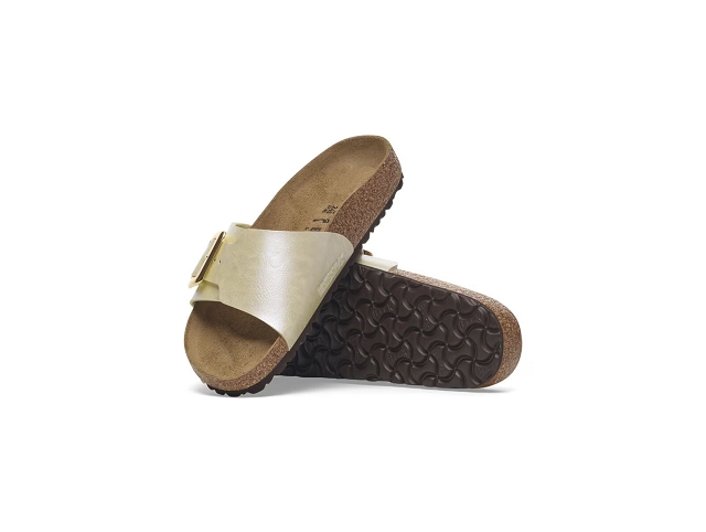 Birkenstock chaussures birkenstock catalina cushion buckle graceful pearl white 9181401_3