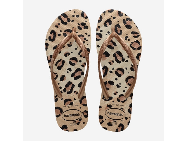 Havaianas chaussures havaianas slim animals beige beige 