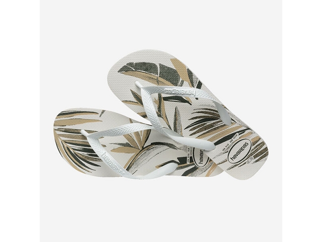 Havaianas chaussures havaianas aloha white green olive 9182901_4