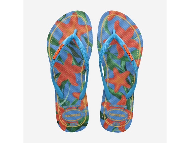 Havaianas chaussures havaianas slim tropical turquoise 
