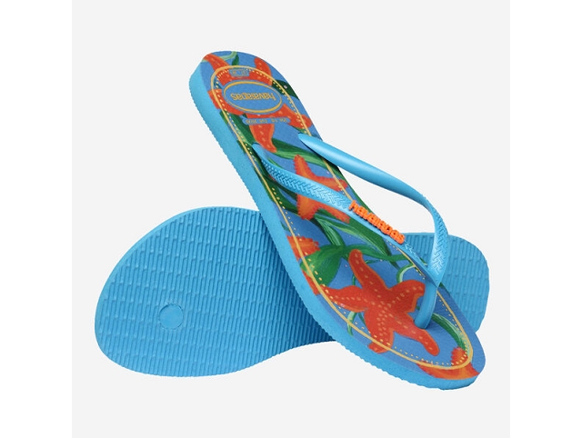 Havaianas chaussures havaianas slim tropical turquoise 9183301_4