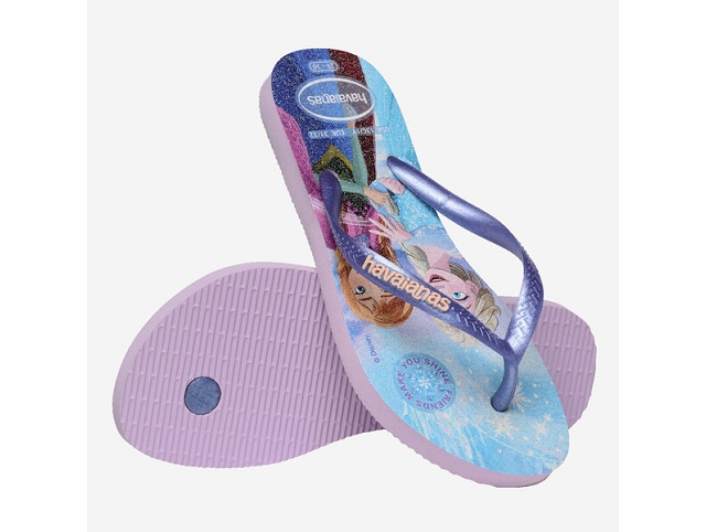 Havaianas chaussures havaianas kids slim princess purple 9183501_4