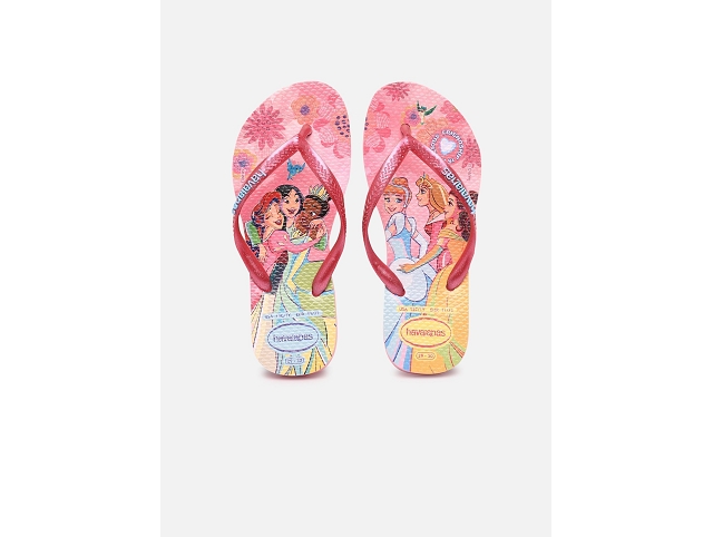 Havaianas chaussures havaianas kids slim princess pink glow 