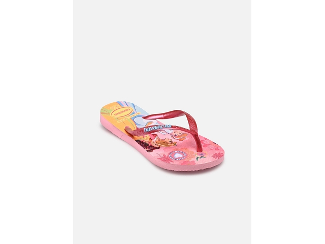 Havaianas chaussures havaianas kids slim princess pink glow 9183601_2