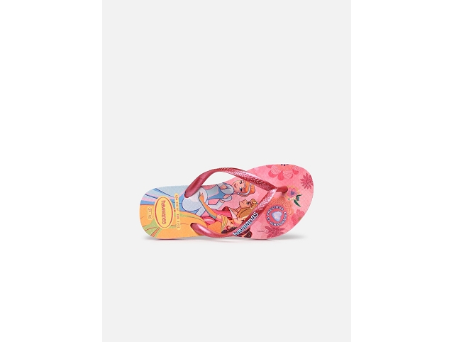 Havaianas chaussures havaianas kids slim princess pink glow 9183601_5