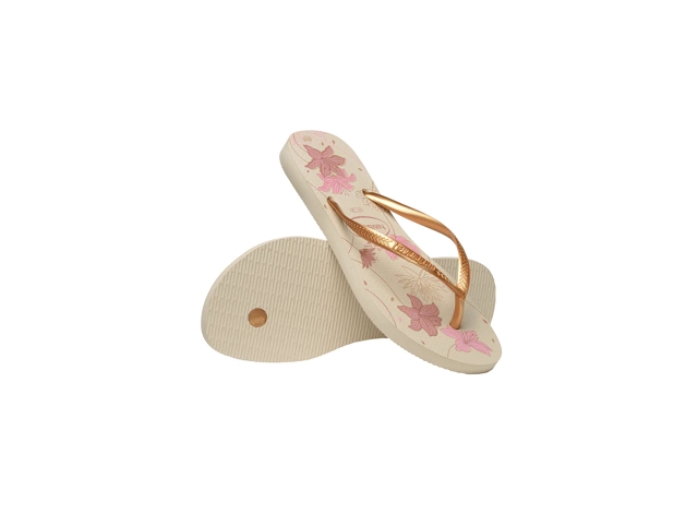 Havaianas chaussures havaianas slim organic beige golden 9183801_4