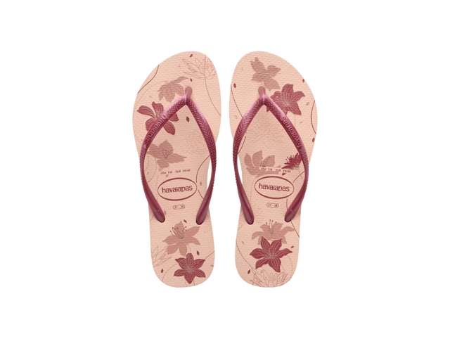 Havaianas chaussures havaianas slim organic pink rose gold 