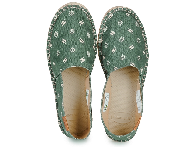 Havaianas chaussures havaianas origine iv print olive green 