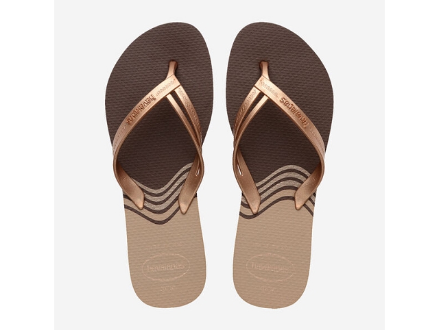 Havaianas chaussures havaianas elegance print dark brown 