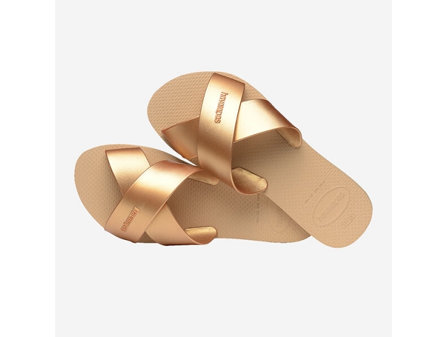 Havaianas chaussures havaianas aqua metallic golden 9186901_4