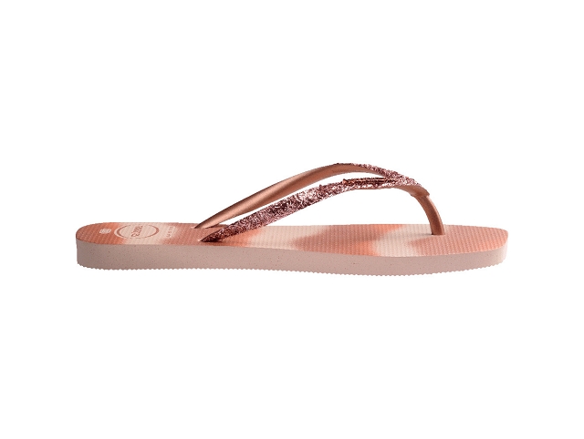 Havaianas chaussures havaianas styleslim square glitter party ballet rose 9187601_2