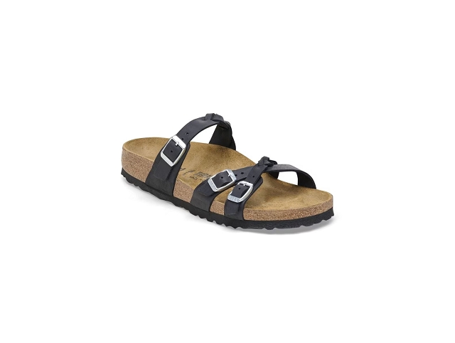 Birkenstock famille birkenstock franca braided black 