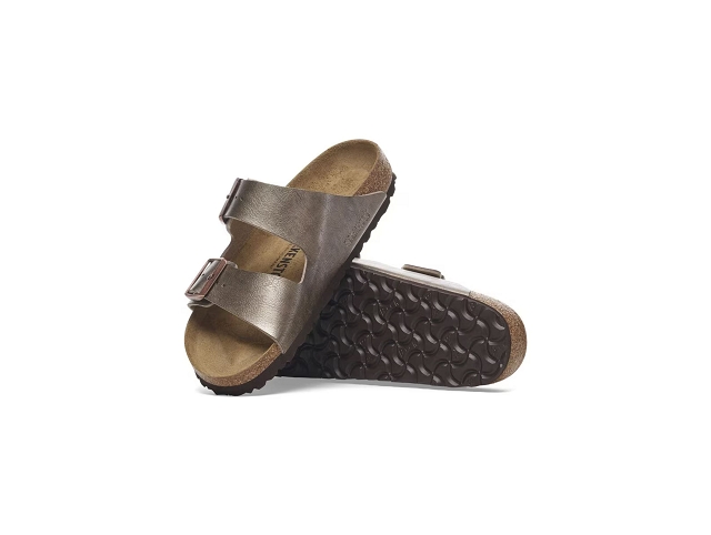 Birkenstock chaussures birkenstock arizona bf graceful taupe 9189101_3