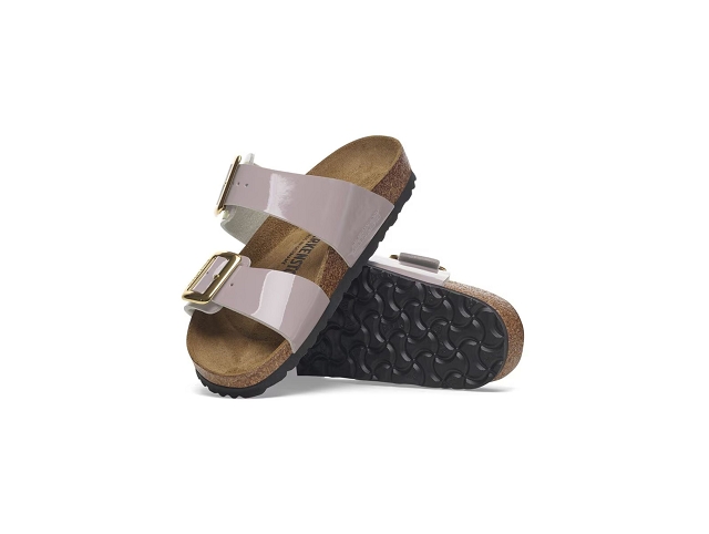 Birkenstock chaussures birkenstock sydney cushion buckle faded purple 9189501_3